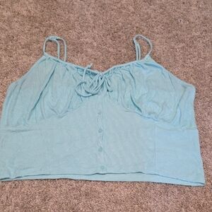 American Eagle Outfitters Ribbed Crop Top